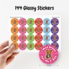 Pack of 144 Teddy Bear X-Ray Reward Stickers (30mm) X-Ray