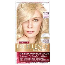 L'oreal Paris Excellence Creme Triple Protection Color, Natural Lightest Blonde 9 1/2 Nb