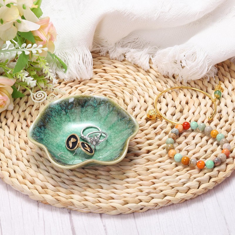 sourcing map 3pcs Ceramic Spoon Rest for Stove Top, Spoon