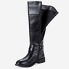Vepose Women's 948 Knee High Boots, Black, Size 7.5 US