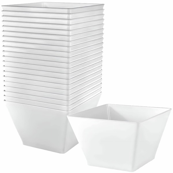 Lillian Tablesettings Plastic 8 oz Rectangles Servingware | Pack of