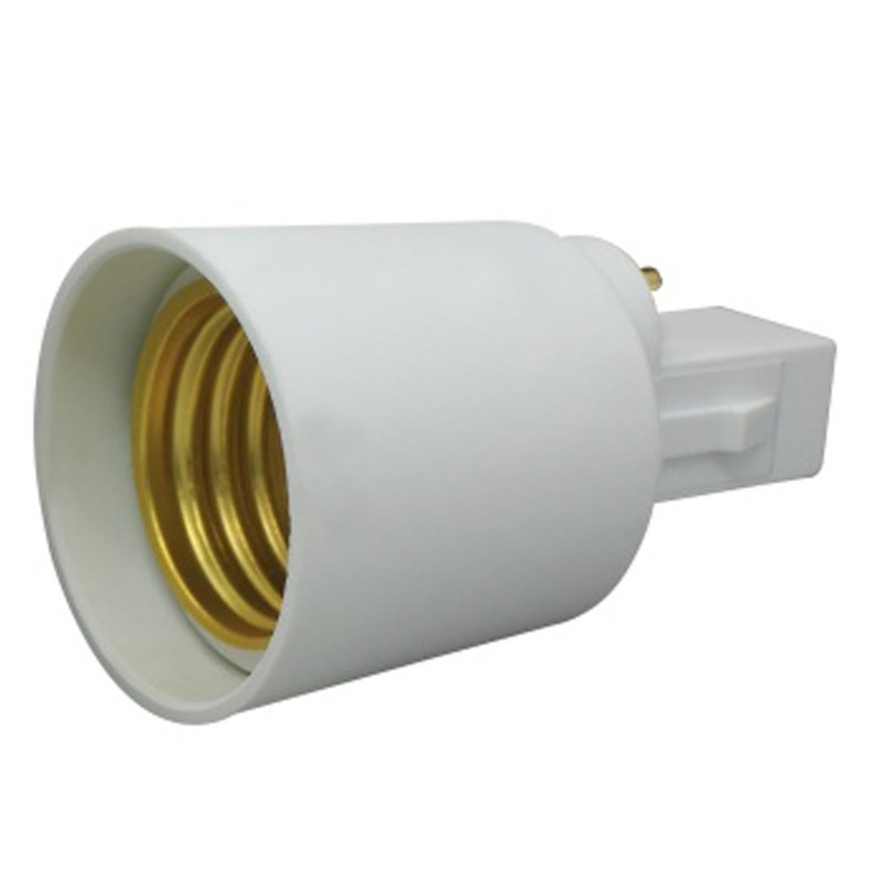 G23 to E27/E26 2-Pin Light Sockets Adapter, Light Bulb Socket,