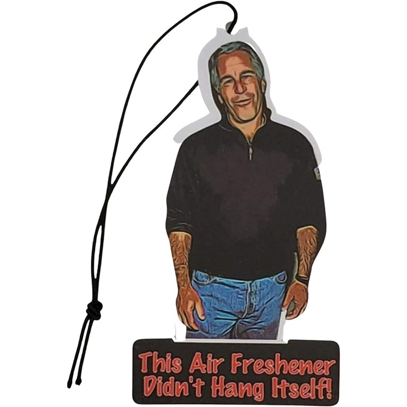Bulletproof Enterprise Jeffrey Epstein Air Freshener (1 Pack)