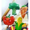 LHOAVWE Gaint Fruit Vegetable Balloons Cute Strawberry Grape Banana Orange