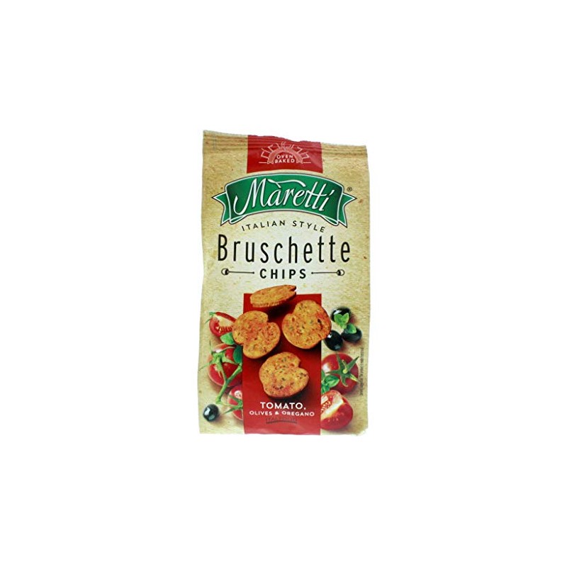 Bruschetta Maretti, 14x70g, Tomato, Olives & Oregano