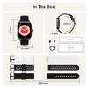 Colesma Smart Watches for Women,1.85" Fitness Tracker Watch Answer/Make Call,IP68