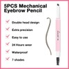 Microblading Eyebrow Pen - Eyebrow Pencil, 2-in-1 Dual-Ended Eye Brow