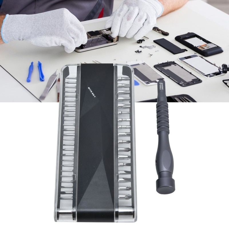 45Pcs Accurate Screwdriver Kit Magnetic Phone Computer Repair Tool Set