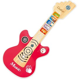 Toddler guitar magic touch play toy with many functions | musical toys for toddlers 1-3 - Color: Guitar, Size: Default