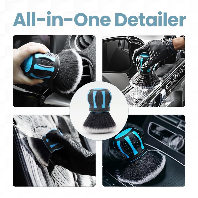 CA Detailing Car Detailing Brush – Soft Bristle Auto Cleaning