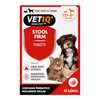 VETIQ Stool Firm Tablets For Cats & Dogs, Contains Kaolin,