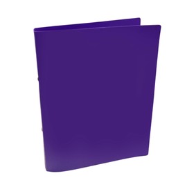 Janrax A4 Purple PP Ring Binder – 25mm Spine, 2 O-Ring Mechanism, 700 Micron Durable Cover
