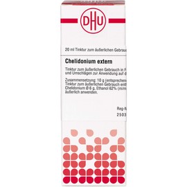 DHU Chelidonium External Tincture 20 ml Solution
