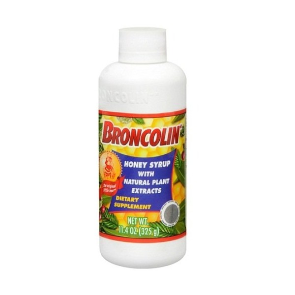 Broncolin Syrup Dietary Supplement for Common Cold 11.4oz