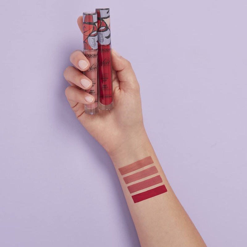 Deborah Milano Fluid Velvet Mat Lipstick, No. 8 Classy Mauve