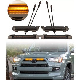 Sidi For Toyota 4Runner LED Grill Lights  2020-2023 Raptor Light 4Runner Accessories