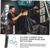 Beavorty 2 Piece Haircutting Set 6 Inch Scissors and Teeth