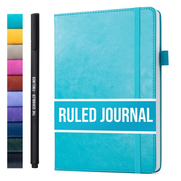 Scribbles That Matter | A5 Lined Journal Notebook | Ruled
