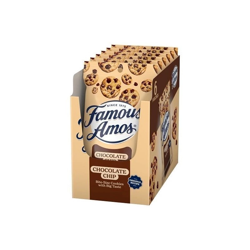 Famous Amos Chocolate Chip 3 oz (Pack of 36)