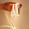 GOMING 12V 5mm Width COB LED Strip Light Warm White