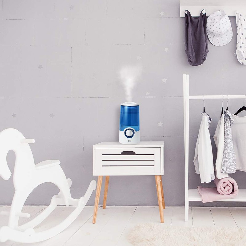 Perfect Aire 1.0 Gallon Warm Mist Humidifier - Produces Steam