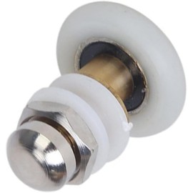 6 Piezas Rueda de Repuesto para Puerta de Ducha de Baño 27mm