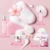 Set Cuidado Facial Piezas Kit Hidratante Aroma Flor Cerezo Mujer