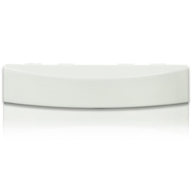 CNNELL White Solid Door Handle Compatible with GE Dryer WE01X30378 WE1M1068 PS1177202 WE01X25878