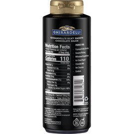 Ghirardelli Chocolate Sauce, 16 Ounce Squeeze Bottle with Ghirardelli Stamped Barista Spoon