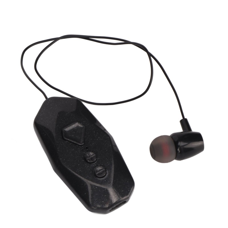 Clip On Wireless Earpiece Single Ear Long Battery Life Power