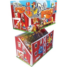 Tiki Editions - Dali le Renard - Jeu de Prise de Risque et Stop ou Encore - Jeu de stratégie Pour 2 à 4 joueurs - Français - TIKIDAFR01