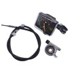 HGC Resettable Speedometer Odometer Gauges Analog Classic Style Vintage Universal