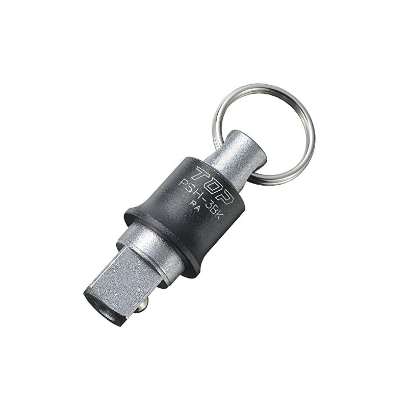 TOP PSH-3BK Impact Socket Holder, Black, 3/8 Square, Portable