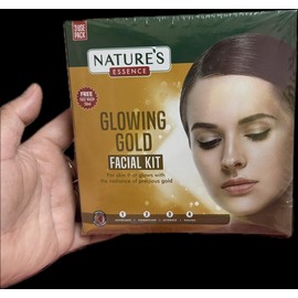 Nature Gold Facial Kit for all Herbal Gold Face Glow Kit