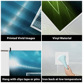 AOFOTO 10x7ft Soccer Field Background Football Pitch Goal Post Ball Game Stadium Spotlight Photography Backdrop Sports Club Fitness Player School Match Photo Studio Props Kid Boy Portrait Wallpaper
