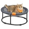 Feandrea Pet Bed, Cat Hammock, Elevated Cat Bed for Multiple