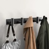 PMMASTO Coat Rack Wall Mounted, 5 "T Shaped Wall Hooks
