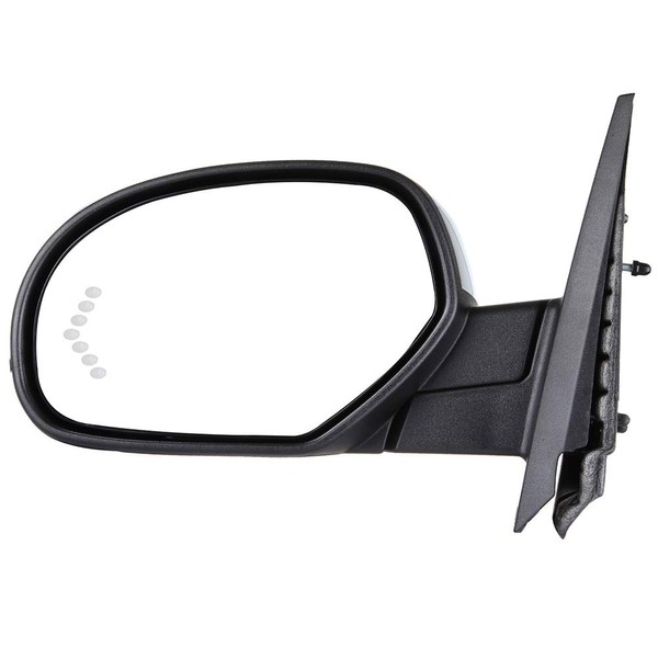 OCPTY Black Right Side Mirror Fit For 2007-2013 For Chevy