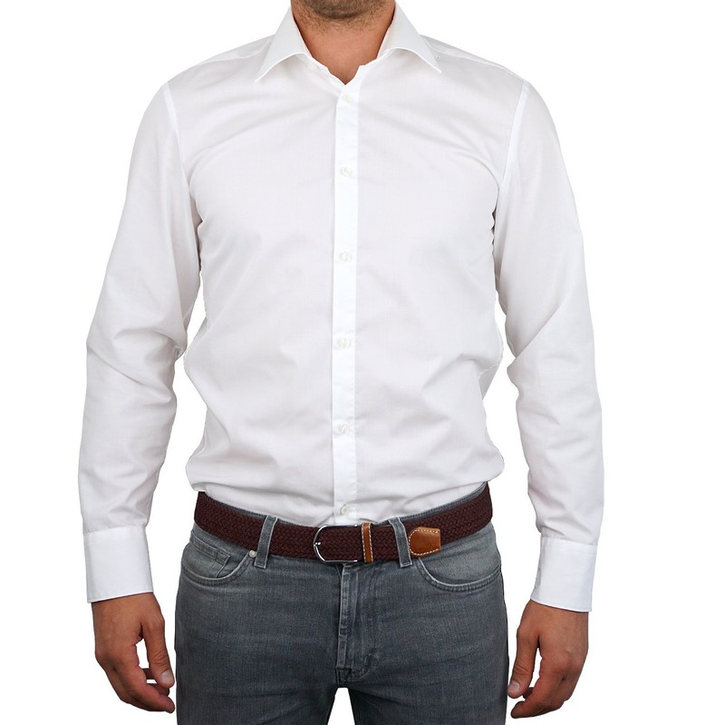 Fabric Belt Stretch Braided and Elastic Belt for Men and