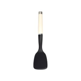KitchenAid - Short Turner, Heat Resistant Nylon Short Spatula, Safe for Nonstick Cookware (Almond Cream)