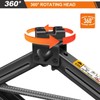 Qimu Car Jack Kit Heavy Duty Scissor Jack for Car
