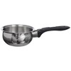 IBILI Saucepan Clásica Belly Shape 10 cm of Stainless Steel/Plastic,