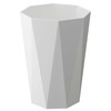 Yamazaki Industries Trash Can 6411 Diamond White