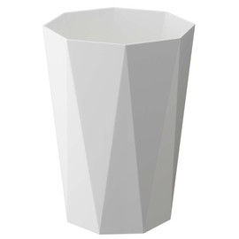 Yamazaki Industries Trash Can 6411 Diamond White