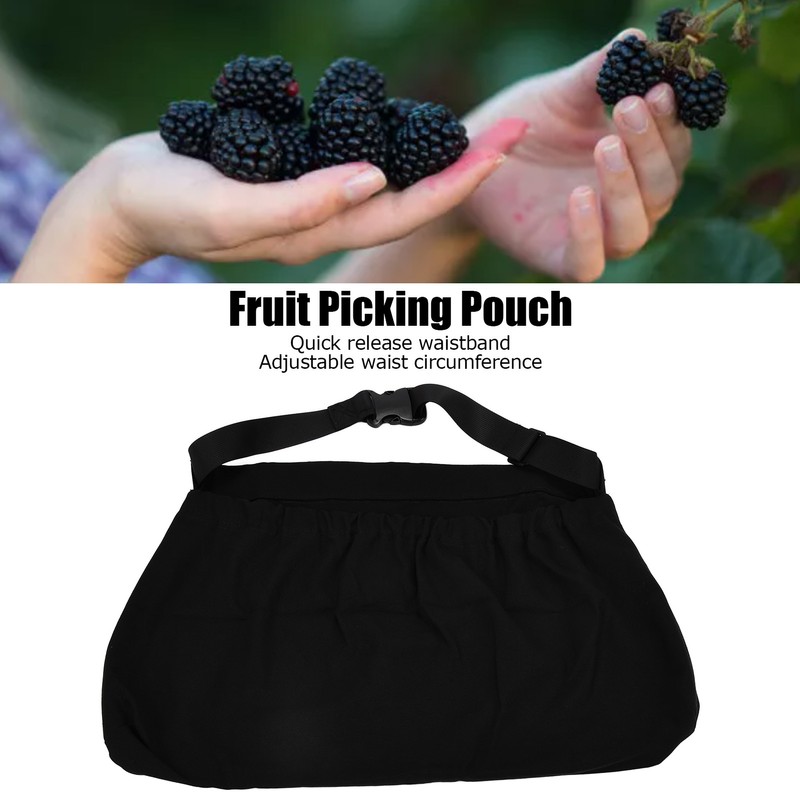 Orchard Picking Bag Waist Hanging Adjustable Oxford Cloth Harvesting Apron