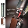 Pipe Lighter with Metal Tools Angled Soft Flame Butane Gas