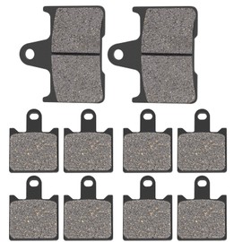 OuYi Motorcycle Front and Rear Brake Pads Compatible with Kawasaki Concours 14 ZG1400 GTR1400 2008 2009 2010 2011 2012 2013 2014 2015 2016