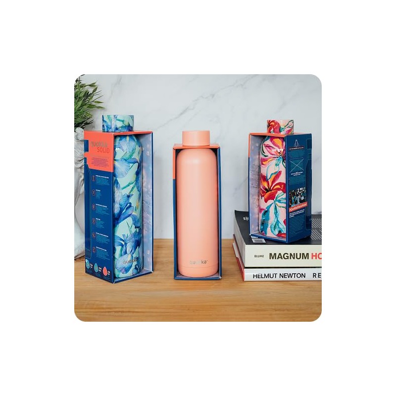 Quokka Solid Waves Bottle 510 ml - Double-Walled Insulation -