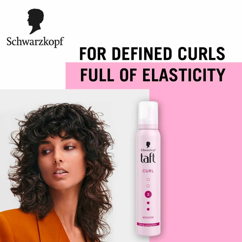 Taft Firm Curls Long Lasting Curls Hold 3 150 ml