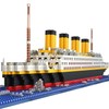 BIDIUTOY Titanic Ship Model Building Block Set, 3D Puzzle Sets